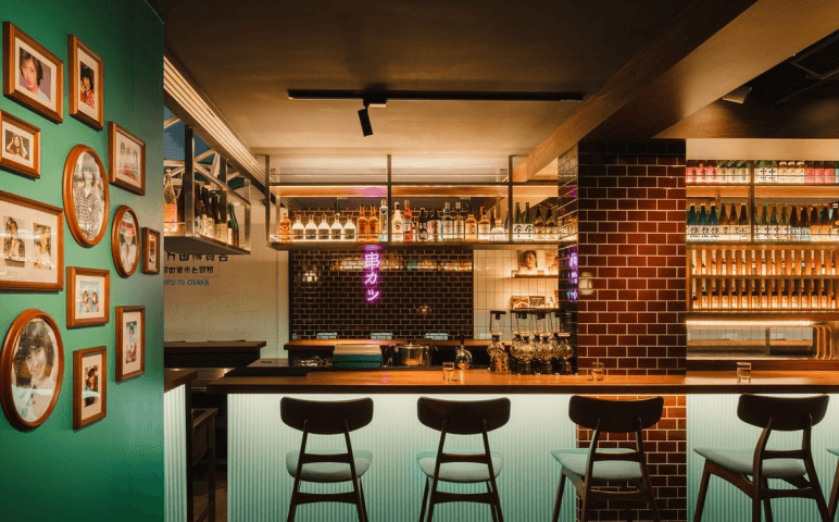 Parlour New Osaka 餐廳照明設計案例