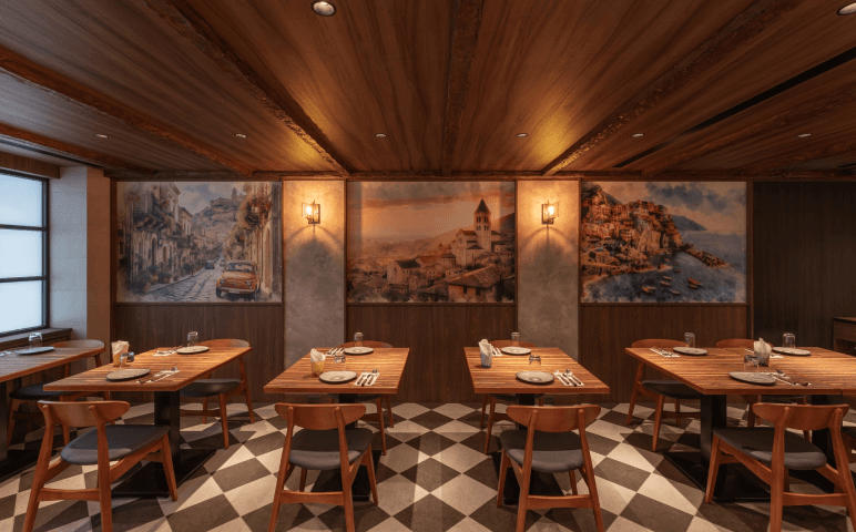 Reale Cucina Italiana 義式餐廳照明設計案例